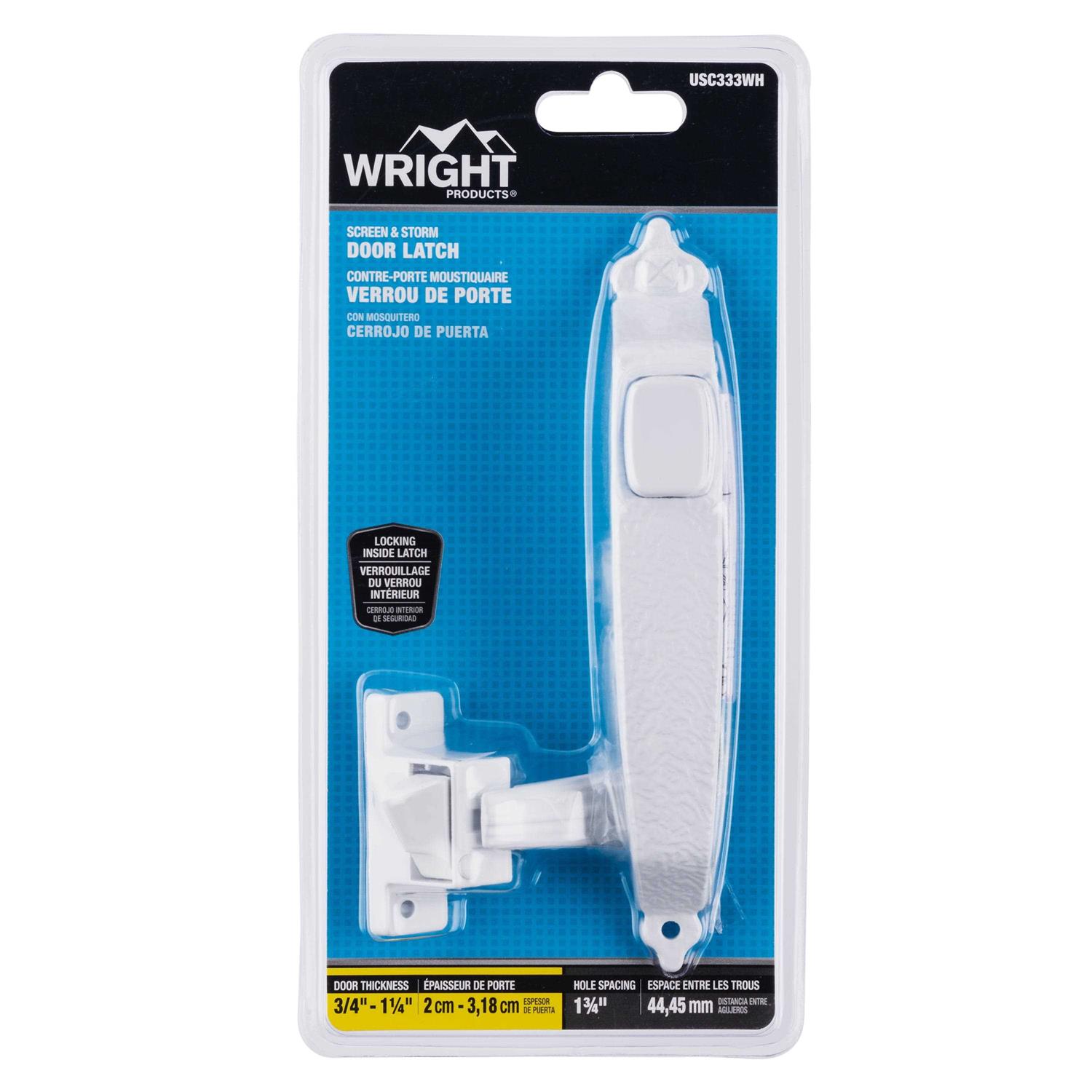 Wright Products Screen & Storm Locking Door Latch - Zenithce