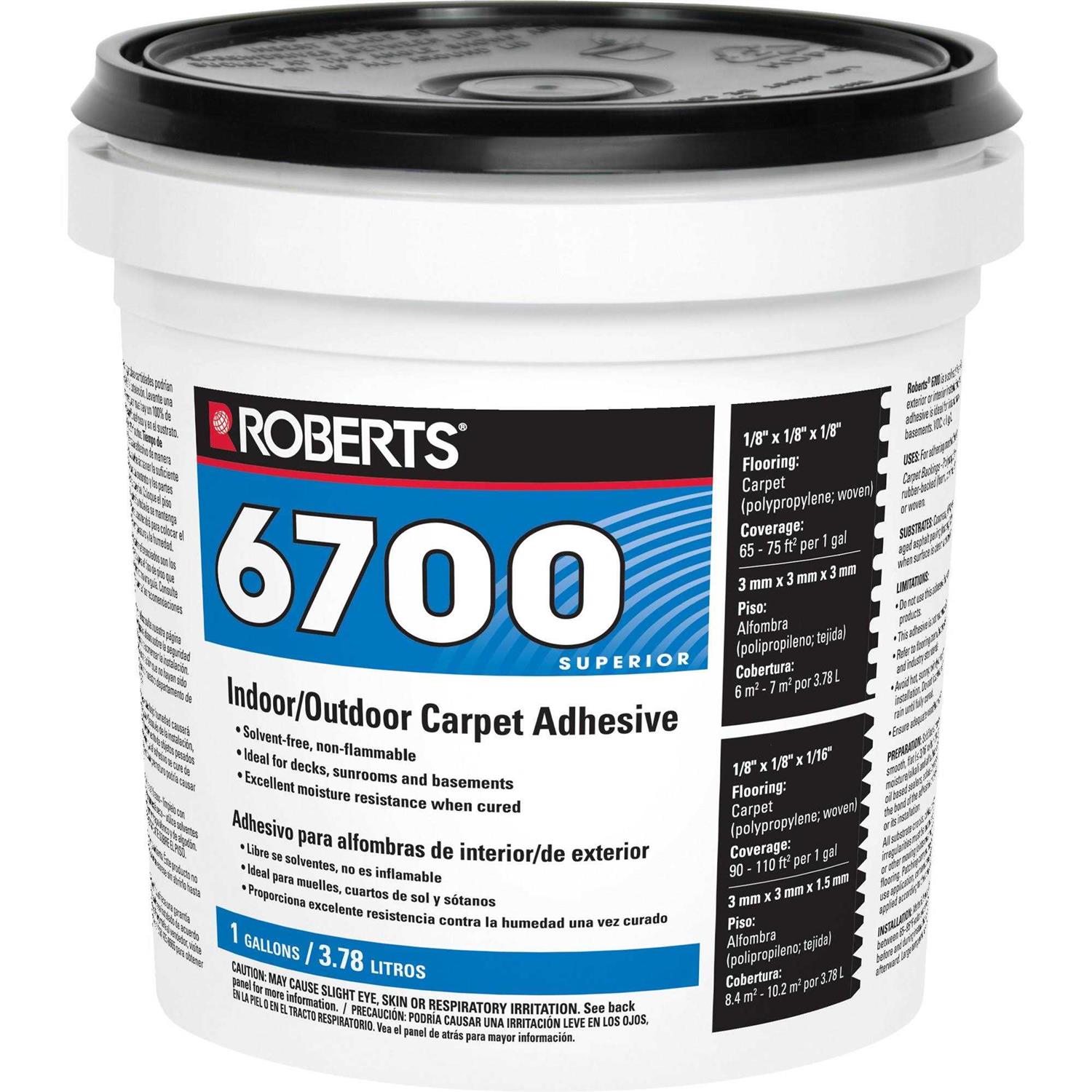 Roberts 1 Gal. Carpet Floor Adhesive 3095-1 - Zenithce