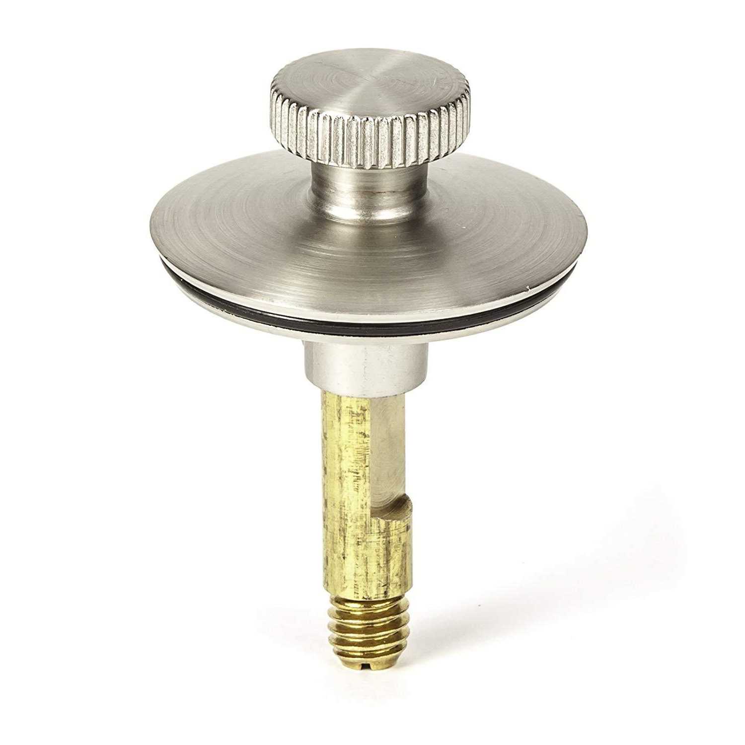 PF WaterWorks PF0717-CH DecoDrain Plastic Push PopUp Drain - Zenithce