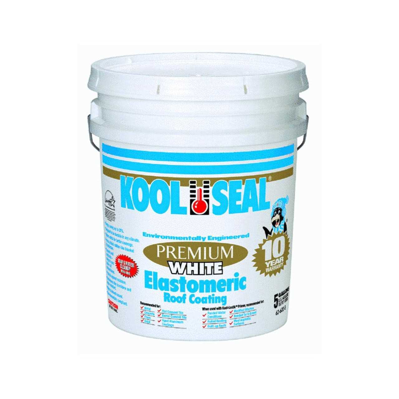 Kool Seal 1 gal. Fibered Aluminum Roof Coating - Zenithce