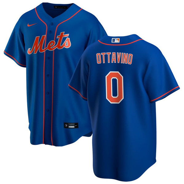 New York Mets #0 Adam Ottavino Royal Cool Base Stitched Jersey - Zenithce