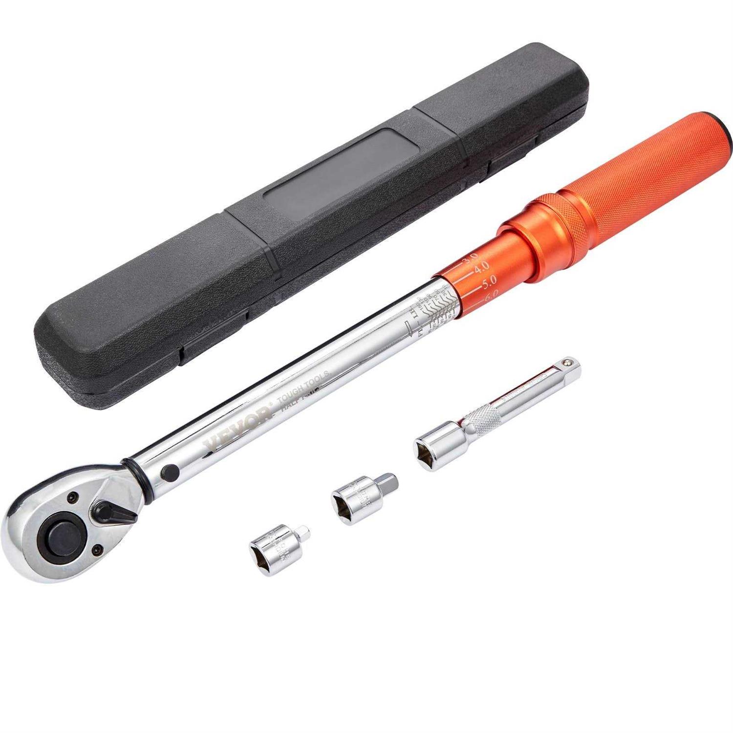 VEVOR Torque Screwdriver 1/4 Drive Screwdriver Torque Wrench Torque Screwdriver Electrician Torque Range Accurate to ±5% - Zenithce