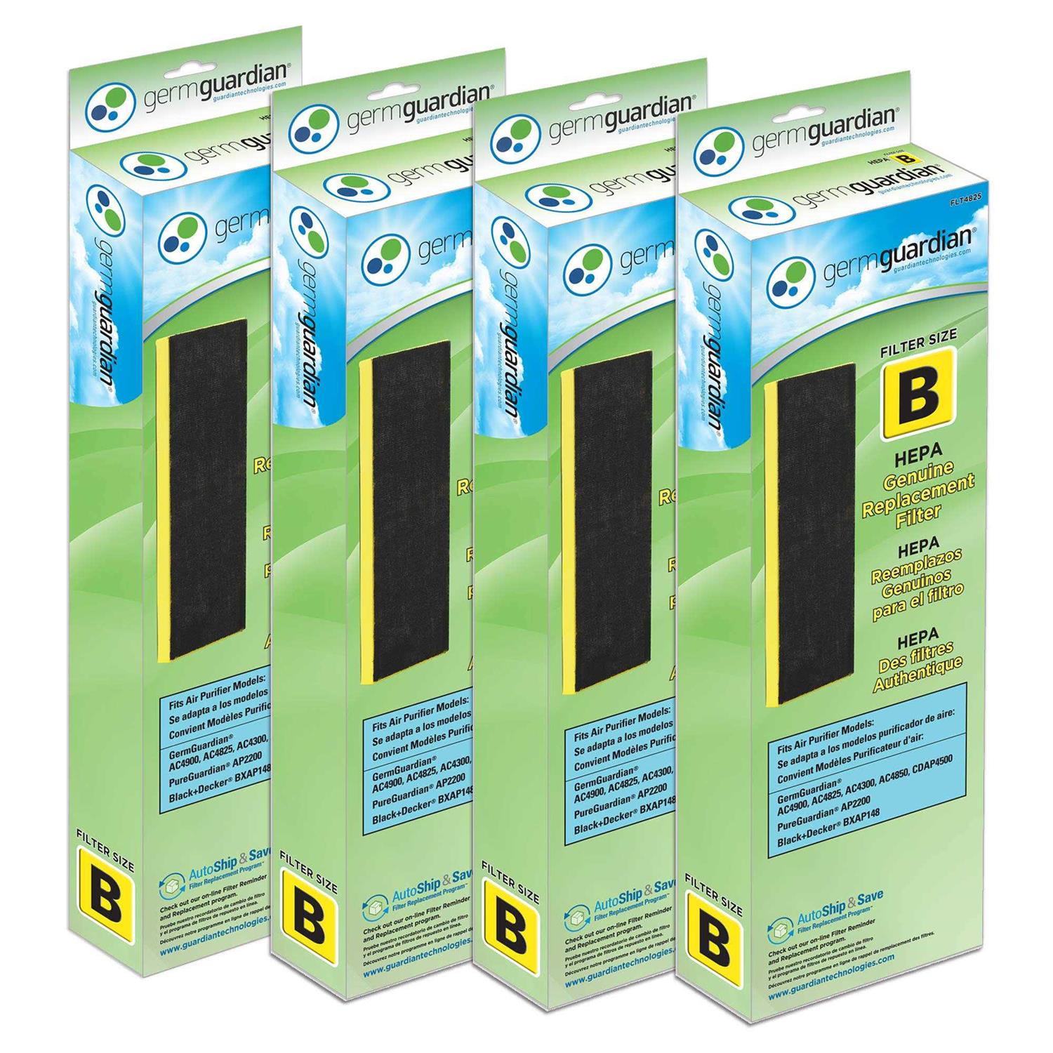 Germ Guardian FLT4825 HEPA Air Purifier Replacement Filter B - Zenithce