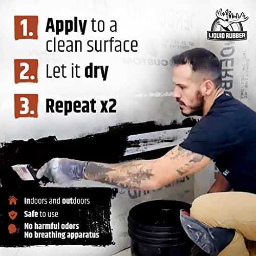 Liquid Rubber EPDM Rubber and RV Roof Primer - Zenithce