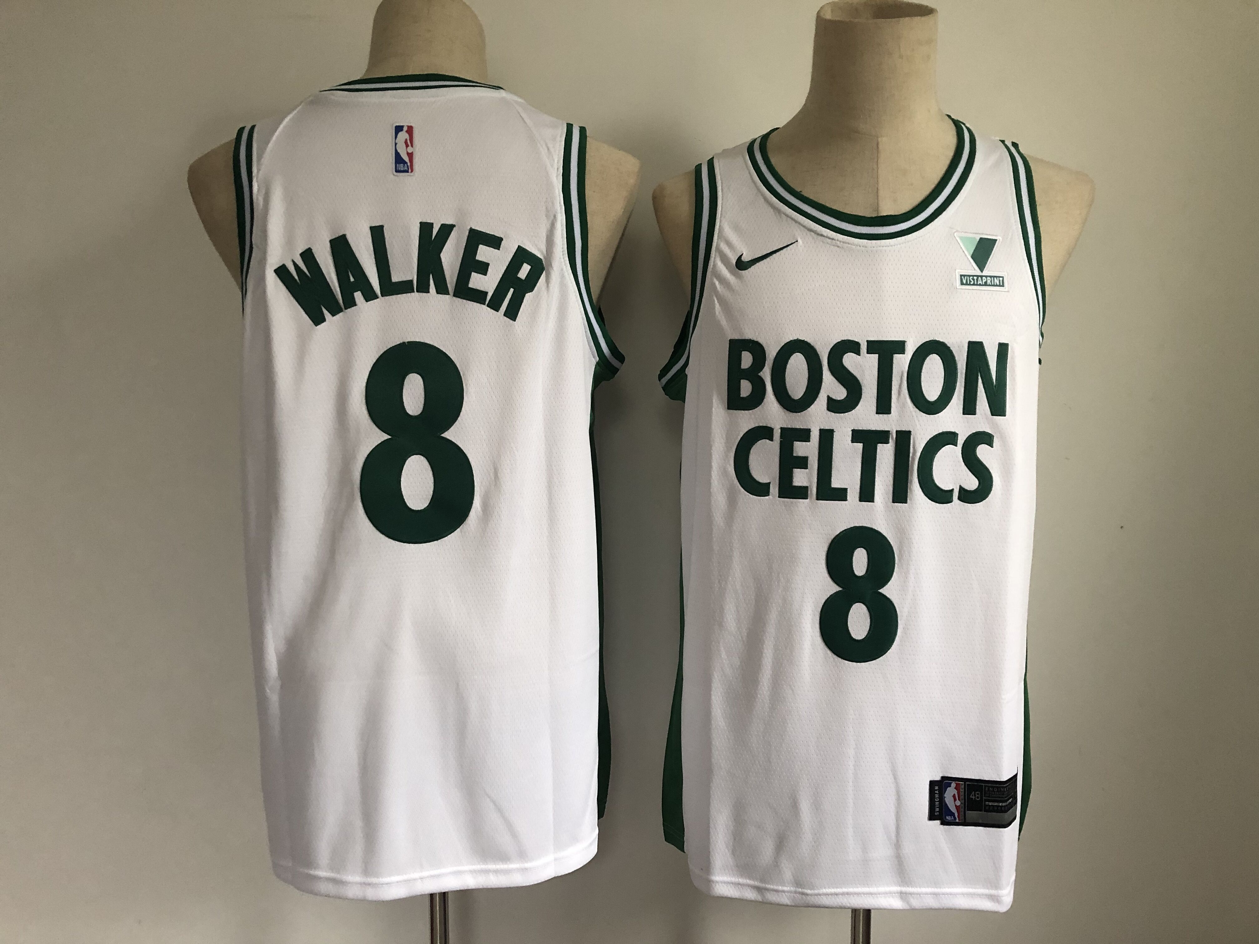 Boston Celtics #8 Kemba Walker White 2021 City Edition Swingman Stitched Jersey - Zenithce