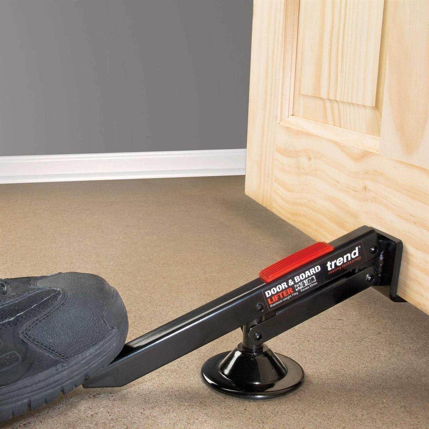 Trend D/LIFT/B Swivel Door and Board Lifter Black - Zenithce