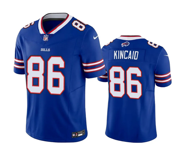 Buffalo Bills #86 Dalton Kincaid Blue 2023 Draft Vapor Untouchable Limited Stitched Jersey - Zenithce