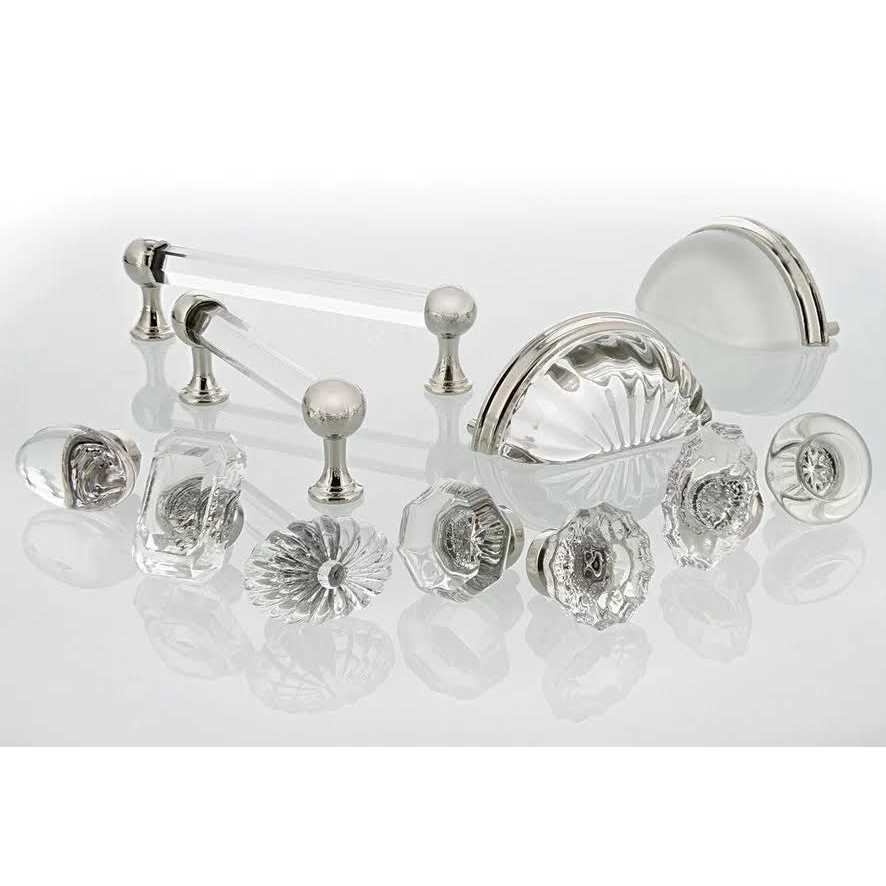 Nostalgic Warehouse Waldorf Crystal 1 3/8 Cabinet Knob - Zenithce