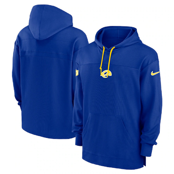 Los Angeles Rams Royal Performance Pullover Hoodie - Zenithce