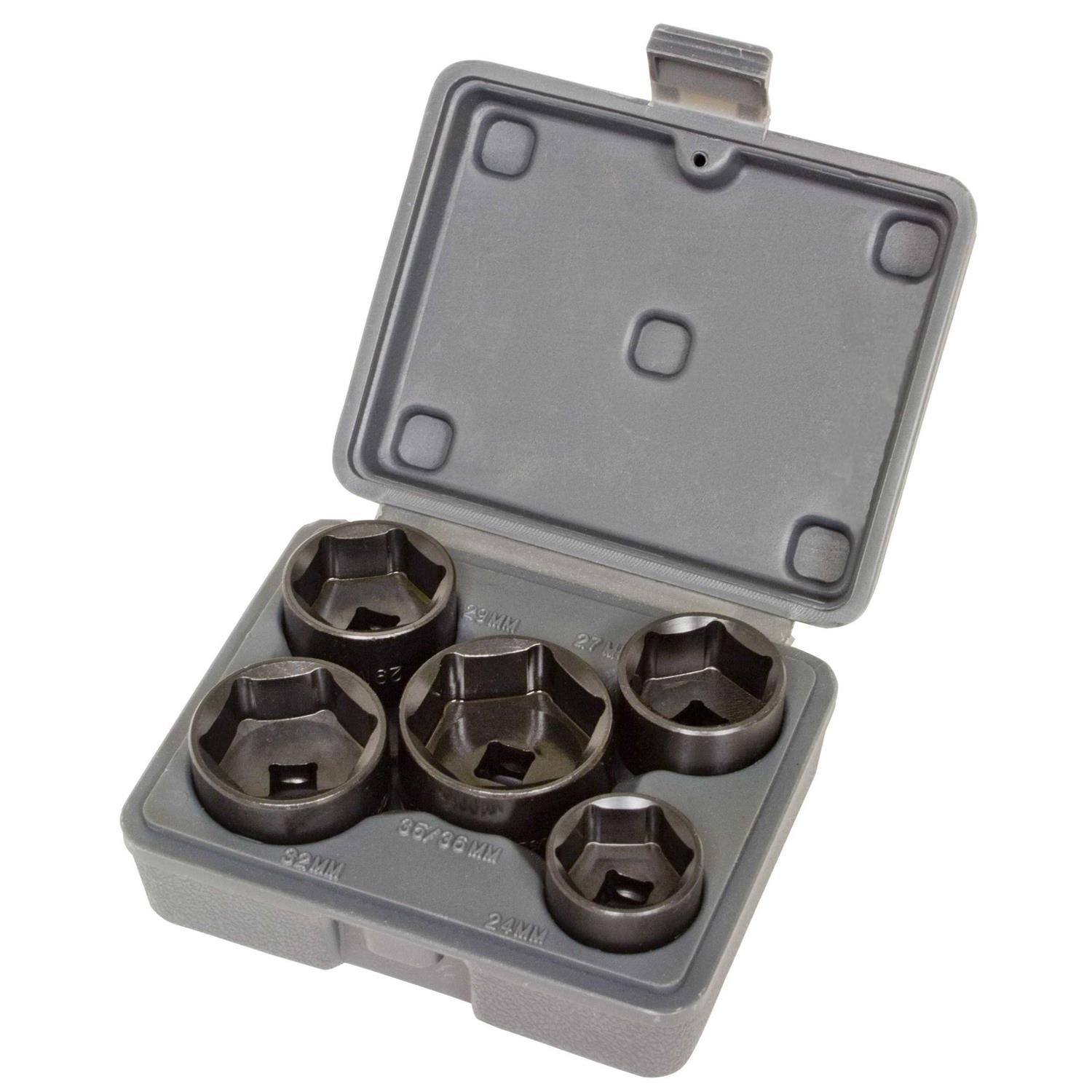 Lisle 13270 Low Profile Filter Socket Set - Zenithce