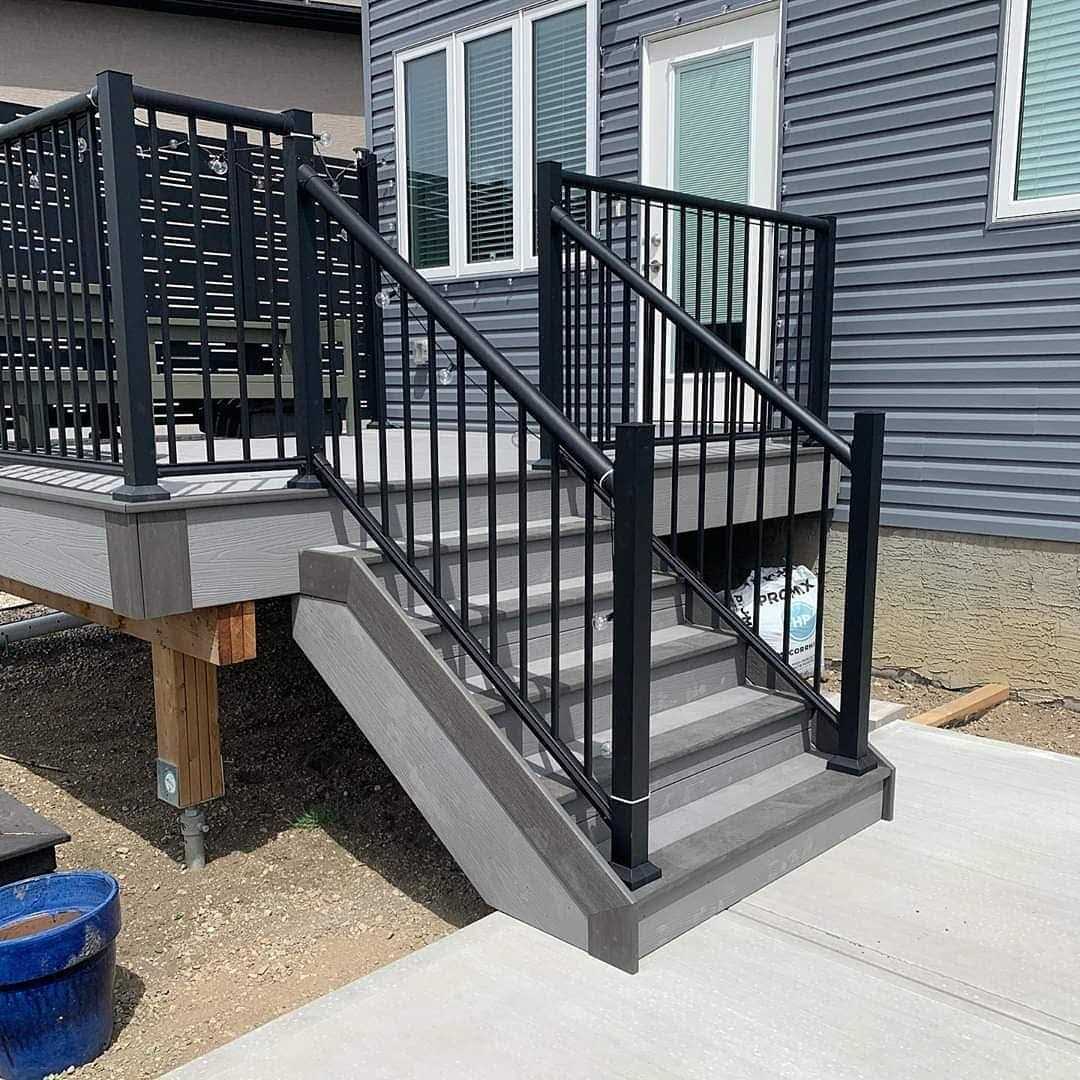 Fiberon Composite Railing White PVC Stair Connector - Zenithce