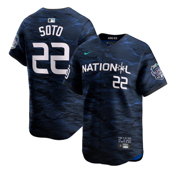 San Diego Padres #22 Juan Soto Royal 2023 All-Star Cool Base Stitched Jersey - Zenithce