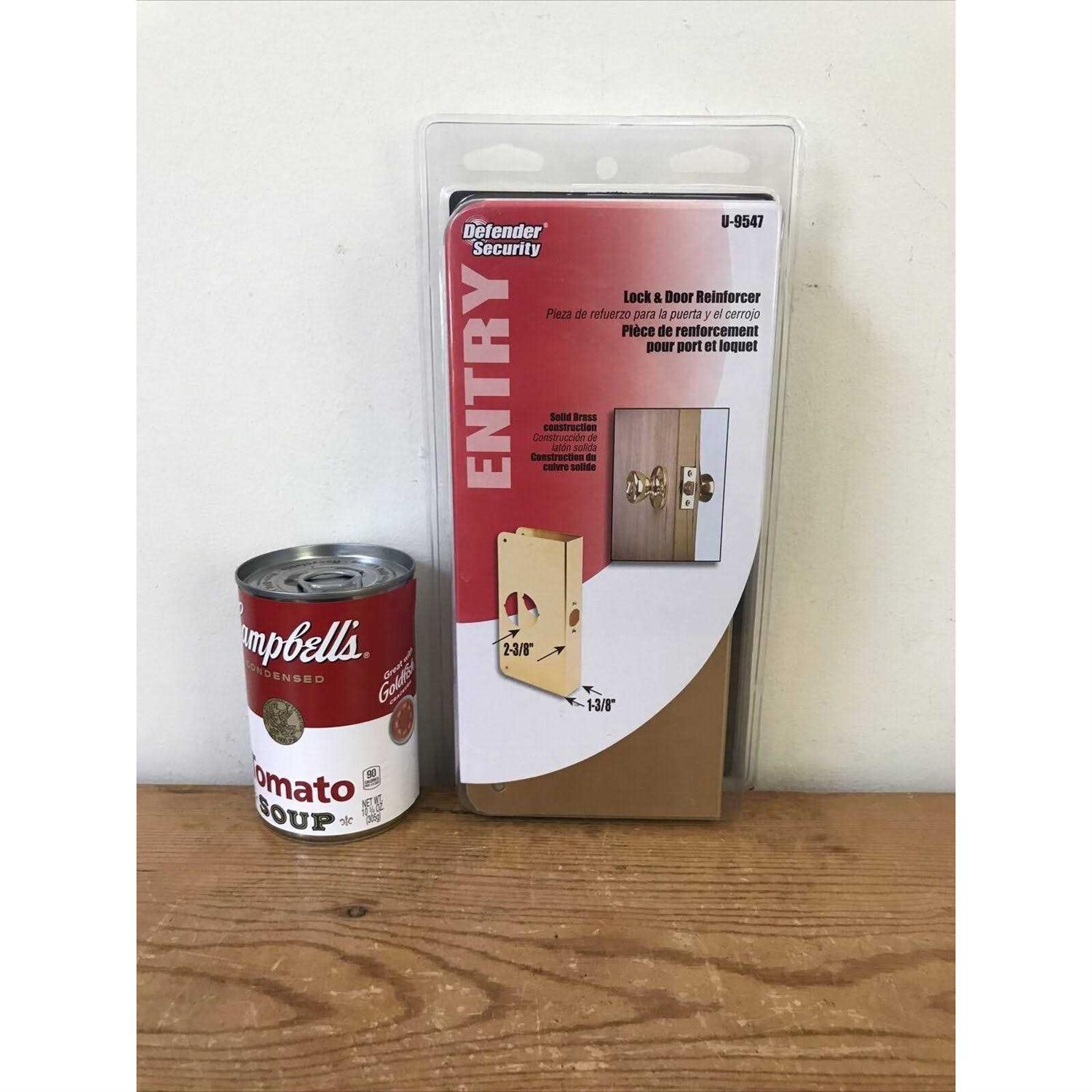 Defender Security Adjustable Door Strike Finish - Zenithce