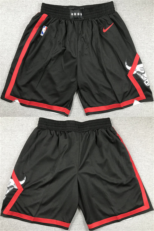 Chicago Bulls Black Shorts (Run Small) - Zenithce