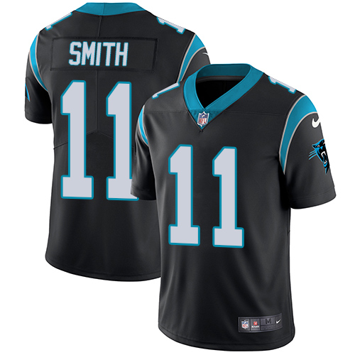 Carolina Panthers #11 Torrey Smith Black Vapor Untouchable Limited Stitched Jersey - Zenithce