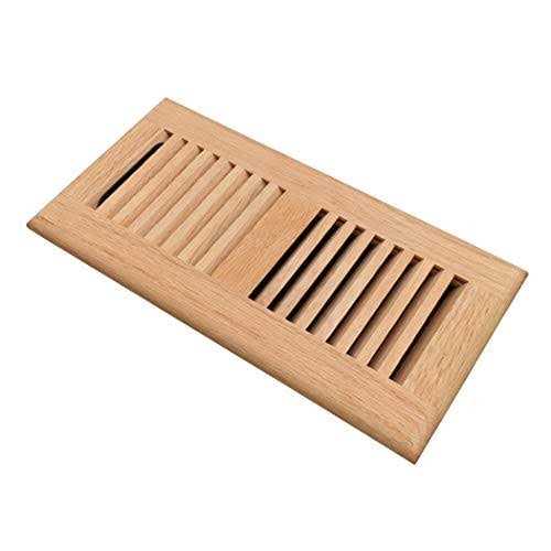 Razo Oak Wood Floor Register Drop in Vent with Damper - Zenithce