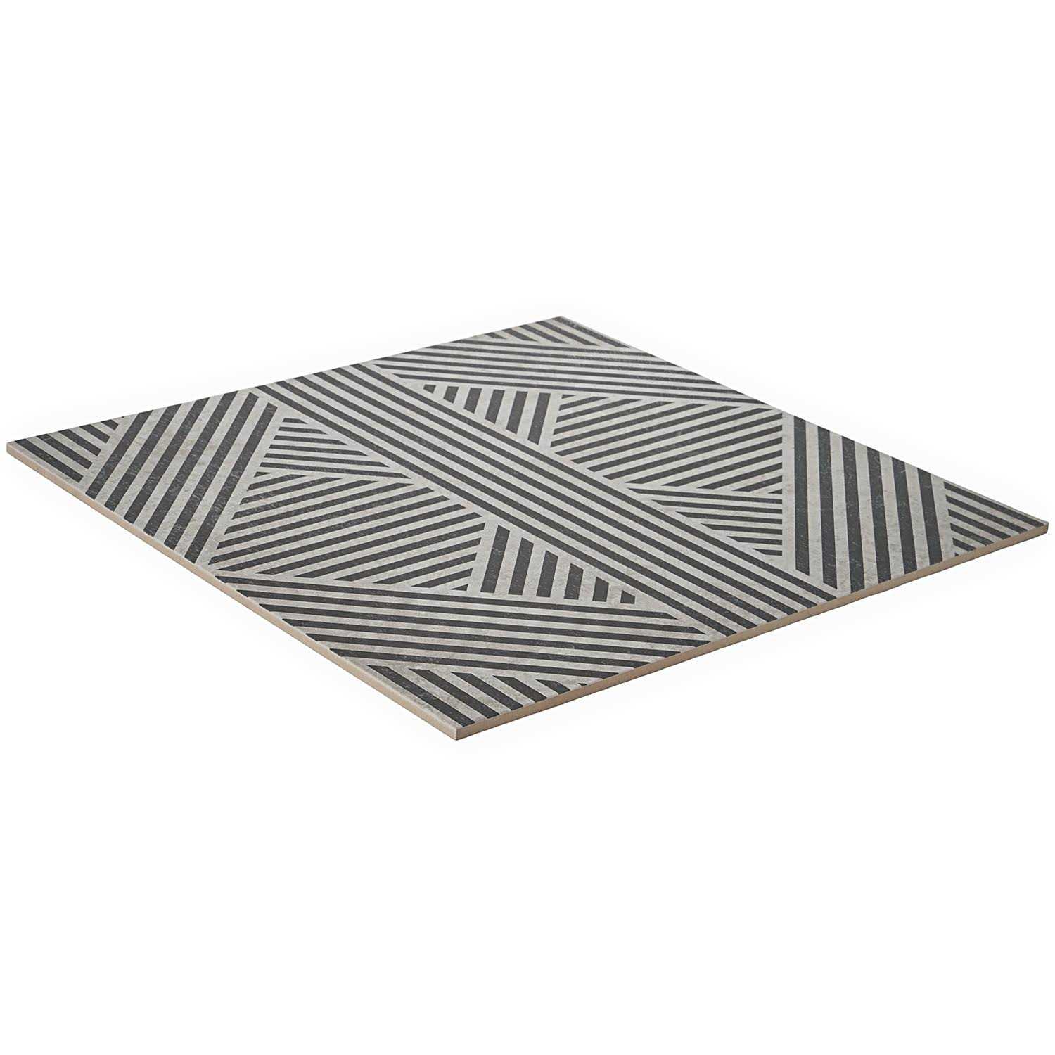 Ivy Hill Tile Black Matte Porcelain Floor and Wall Tile - Zenithce