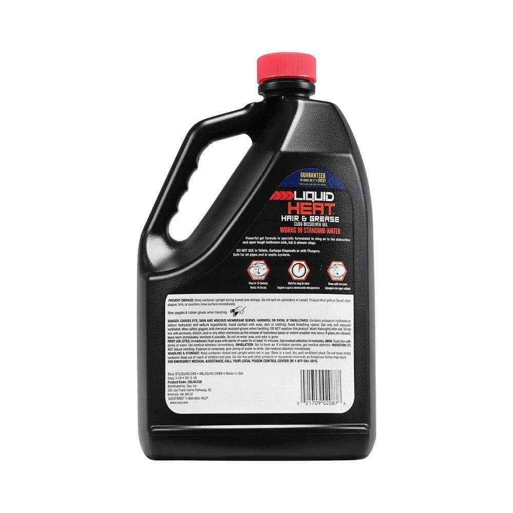 Zep Liquid Heat Drain Opener - Zenithce