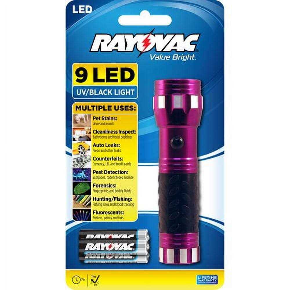 Rayovac ROVDIY2AA1 LED Flashlight - Zenithce