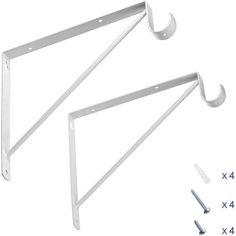 Dewell Shelf and Rod Brackets - Zenithce
