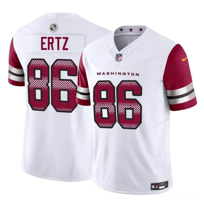 Washington Commanders #86 Zach Ertz White 2023 F.U.S.E. Vapor Limited Stitched Jersey - Zenithce
