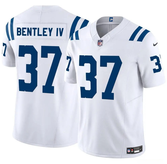 Indianapolis Colts #37 Ulysses Bentley IV White 2025 F.U.S.E. Vapor Limited Football Stitched Jersey - Zenithce