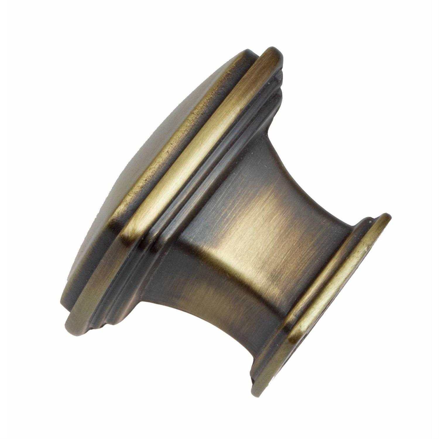 GlideRite 1-1/4 Square Deco Cabinet Knobs - Zenithce