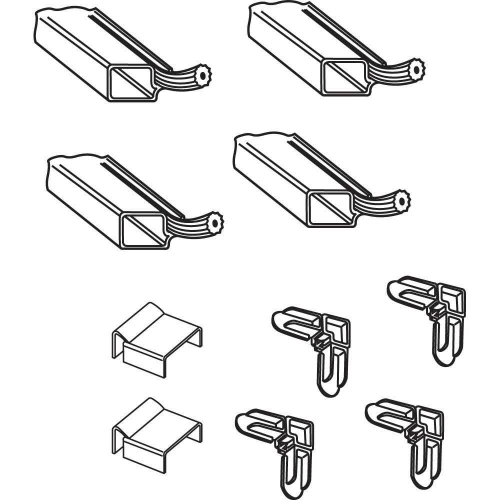 Prime-Line Screen Frame Kit 7/16 In. 3/4 In. x 36 - Zenithce