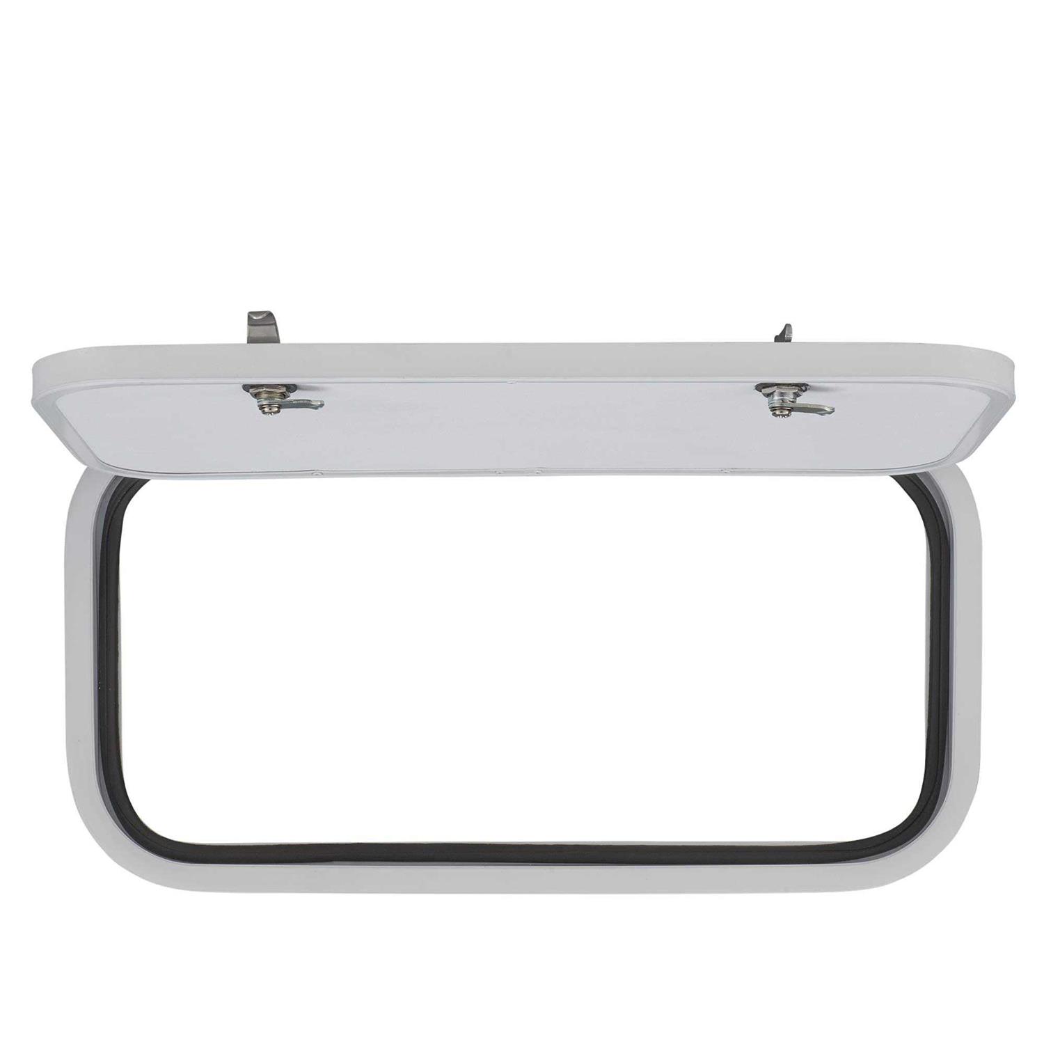 RecPro Rectangle RV Bathroom Sink Single Bowl Lavatory Sink - Zenithce