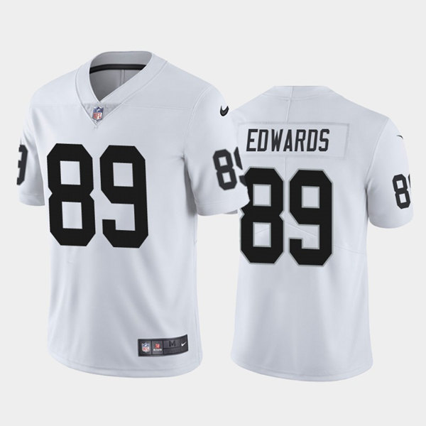 Las Vegas Raiders #89 Bryan Edwards White Vapor Untouchable Limited Stitched Jersey - Zenithce