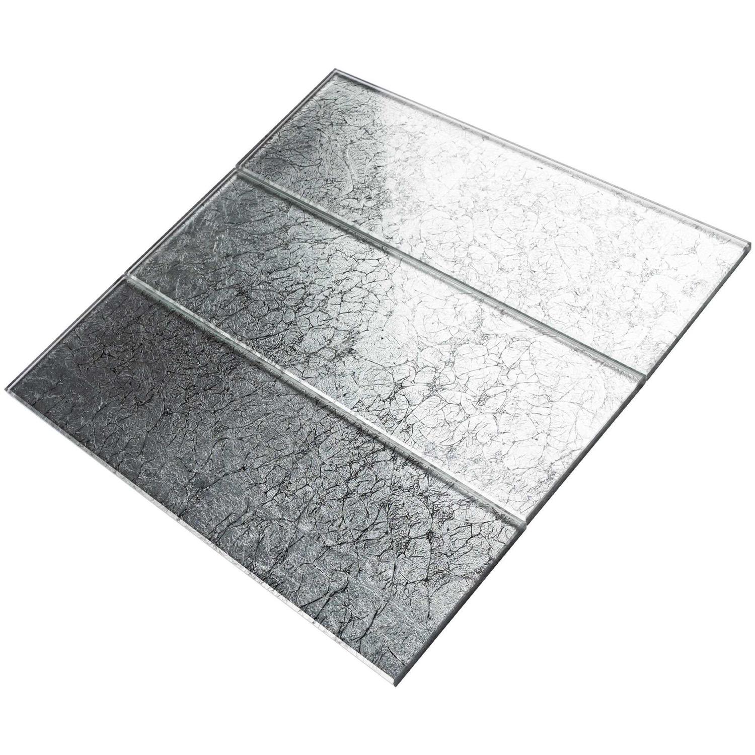 Crystile 4 x 12 Glass Mosaic Subway Tile Supreme Tile - Zenithce