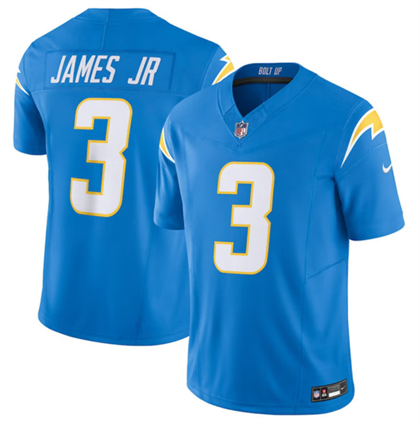 Los Angeles Chargers #3 Derwin James Jr. Blue 2023 F.U.S.E. Vapor Untouchable Limited Stitched Jersey - Zenithce