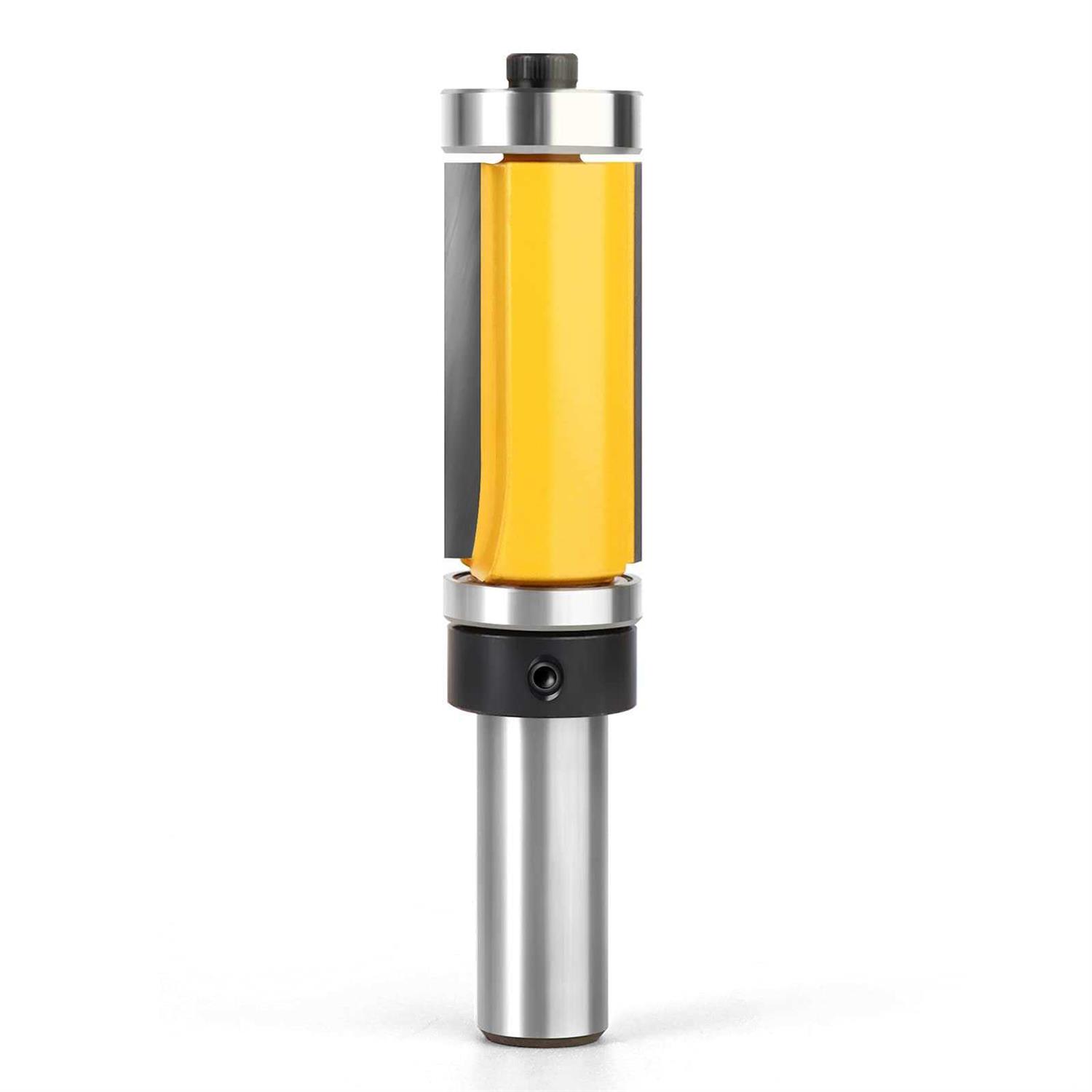 MEIGGTOOL Flush Trim Top and Bottom Bearing Router Bit 1/2-Inch Shank - Zenithce