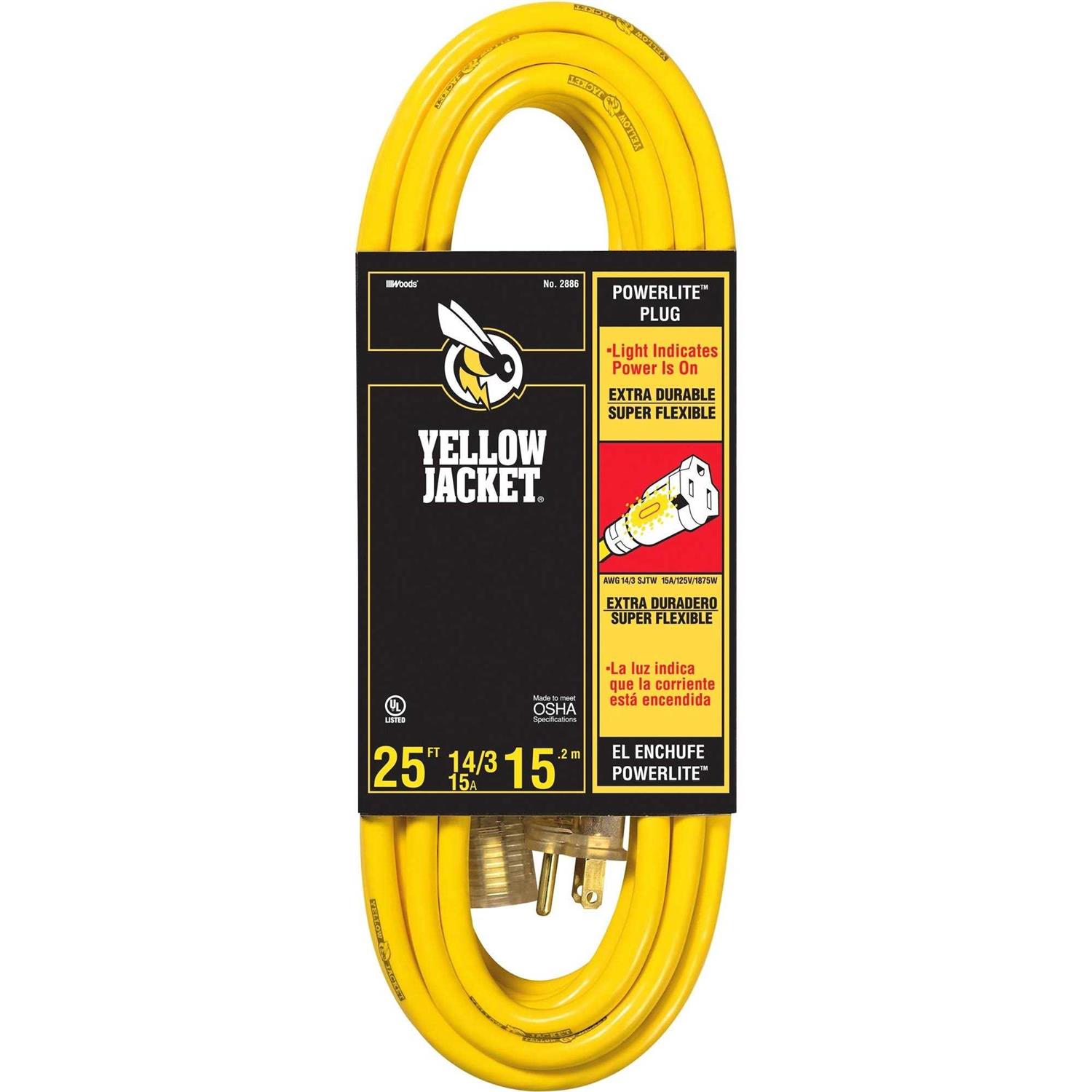 Yellow Jacket Extension Cord - Zenithce