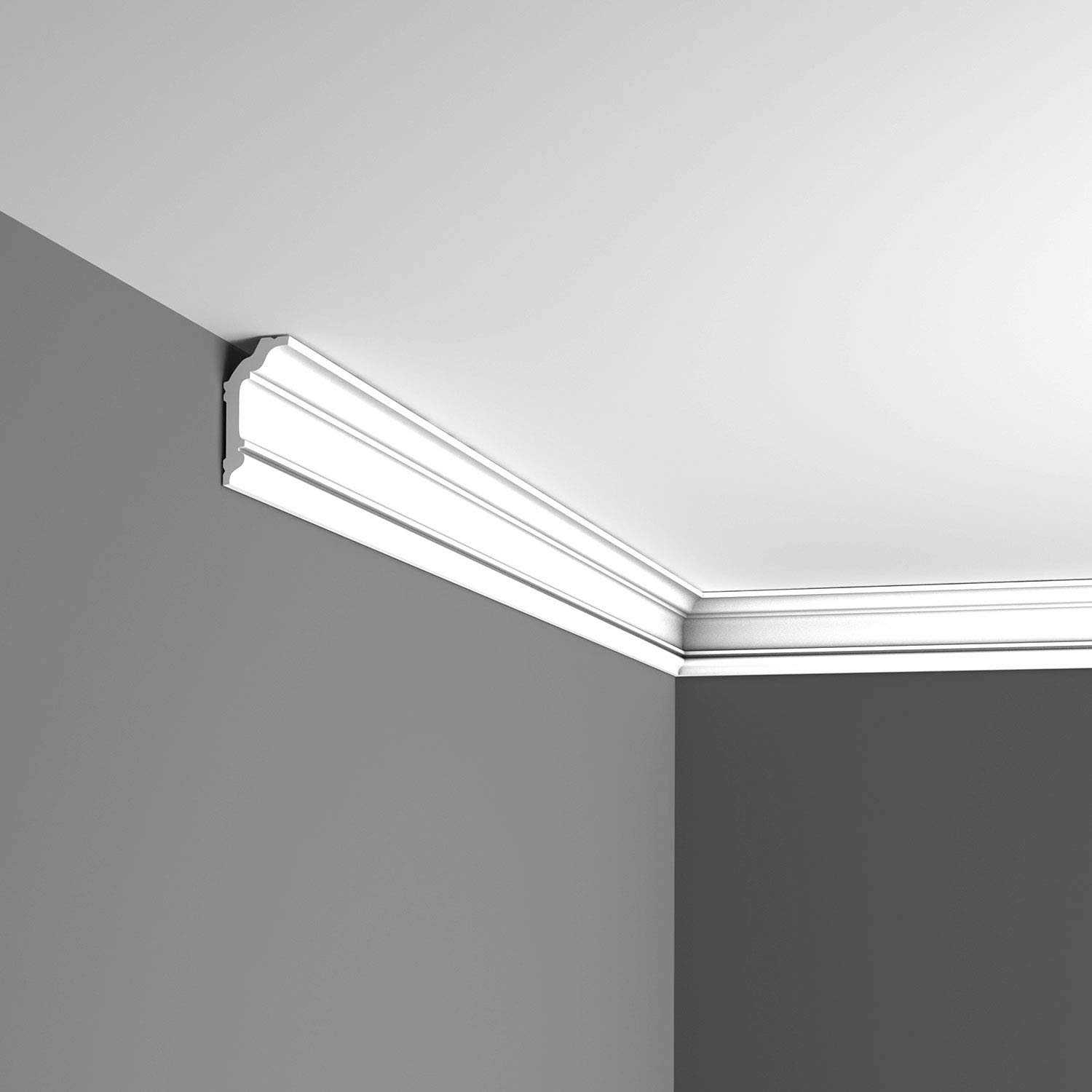 Crown Molding Corner Block One Polyurethane Corner for Crown Molding CM-1014 - Zenithce