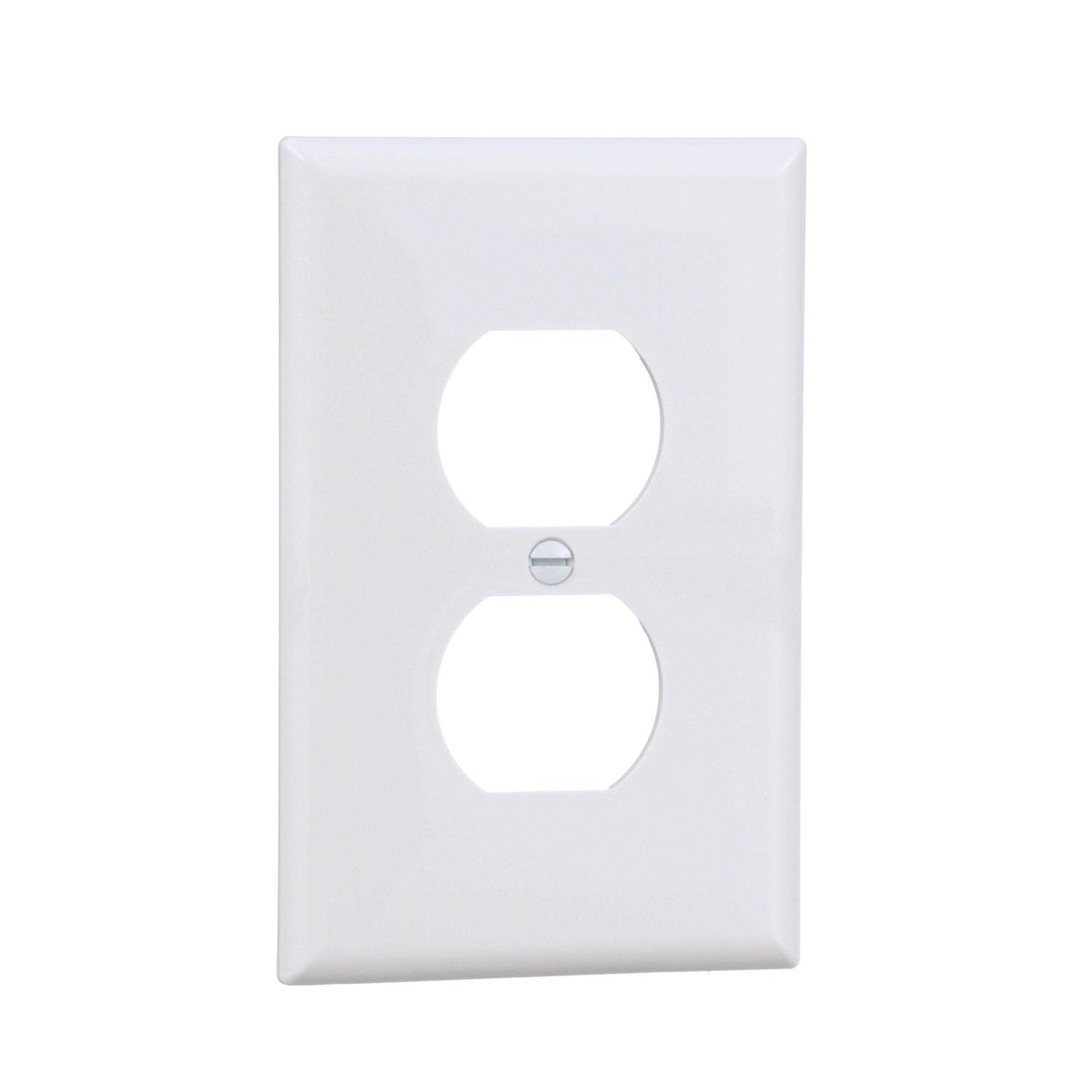 Eaton 1-Gang Midsize Decorator Wall Plate PJ26W-F-LW - Zenithce