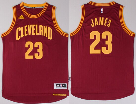 Cleveland Cavaliers #23 LeBron James Revolution 30 Swingman 2014 New Red Jersey - Zenithce