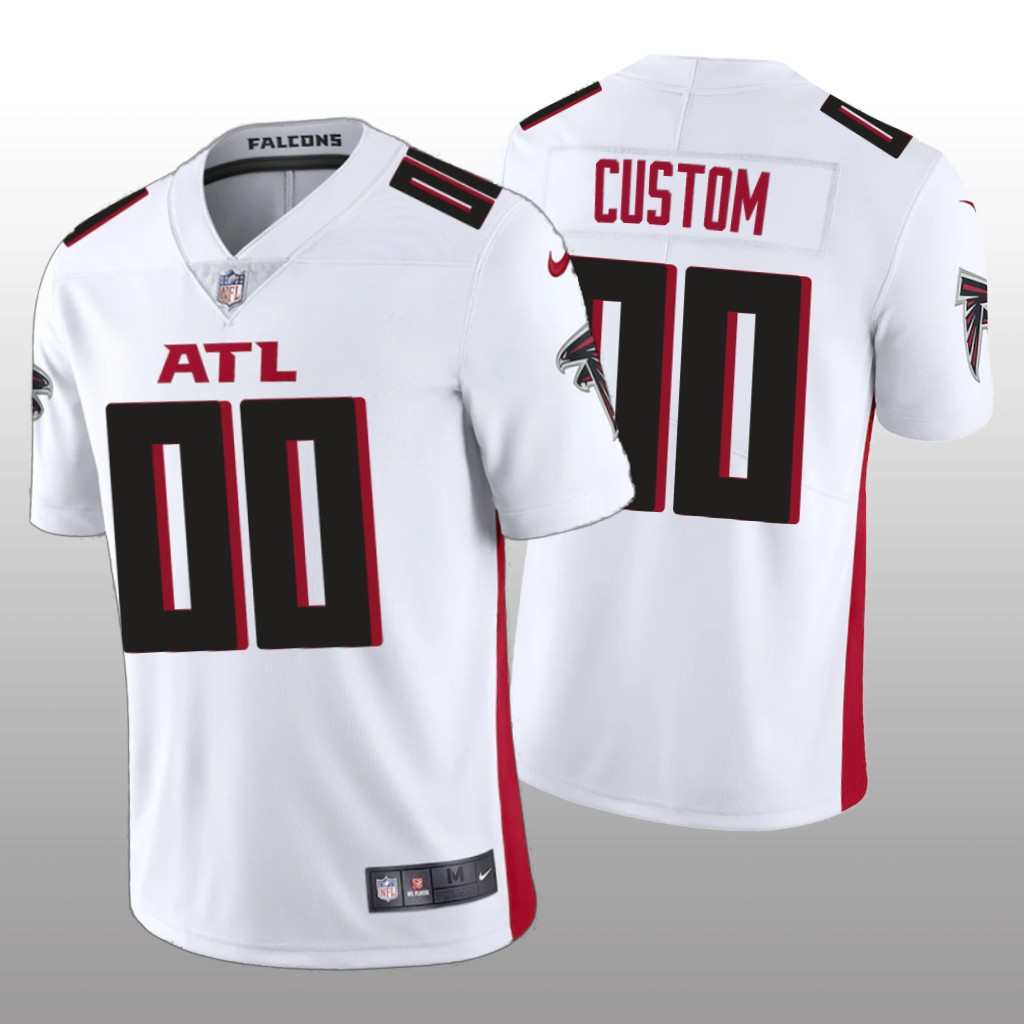 Atlanta Falcons ACTIVE PLAYER Custom White Vapor Untouchable Limited Stitched Jersey - Zenithce