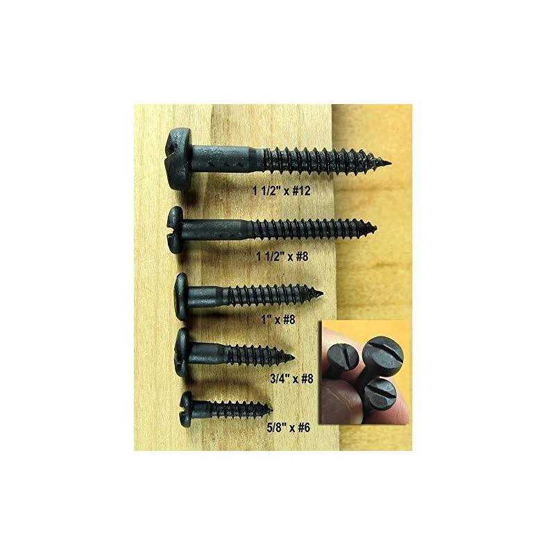 Wild West Hardware Rustic Pyramid Head Wood Screws #8 X 1 - Zenithce