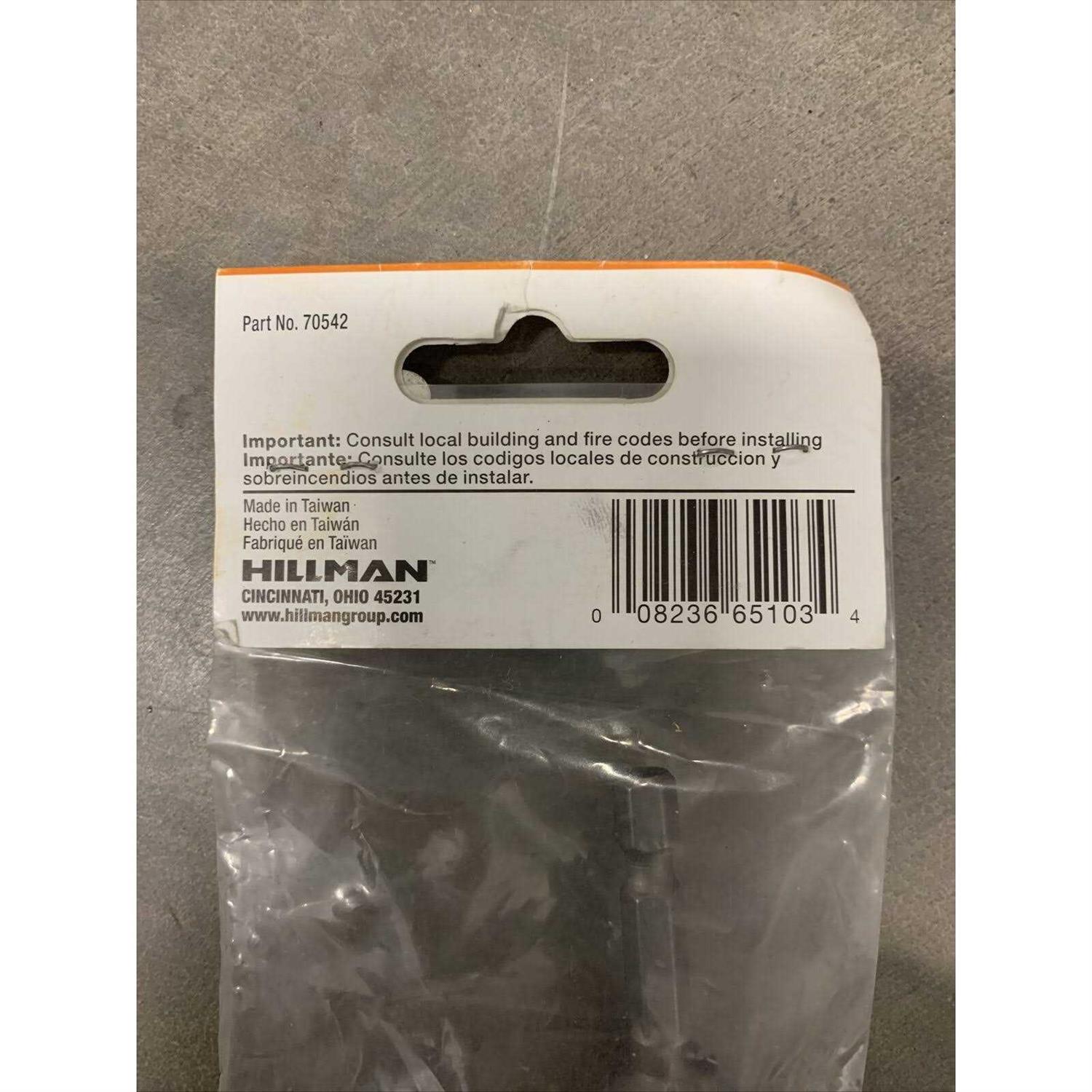 Hillman Screw Thread Zinc Finish Steel Hex Nuts - Zenithce