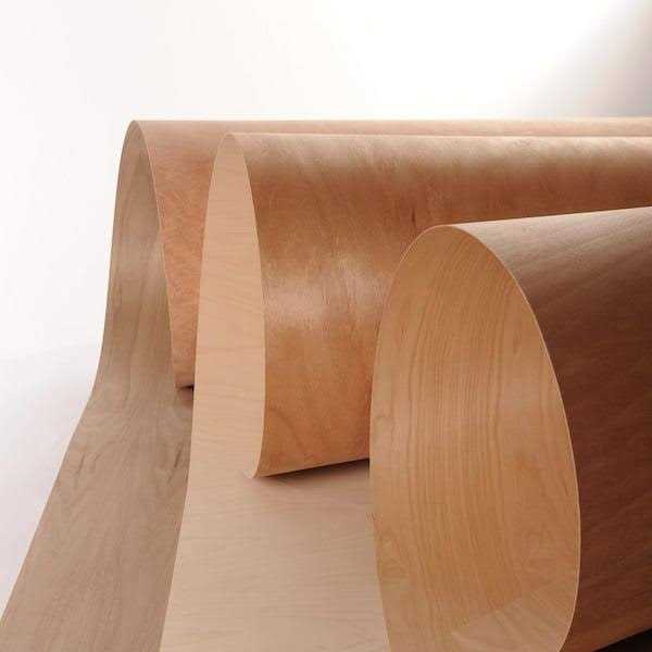 EDGEMATE 24 in. x 96 in. Walnut Wood Veneer with 10 mil Paper Backer - Zenithce