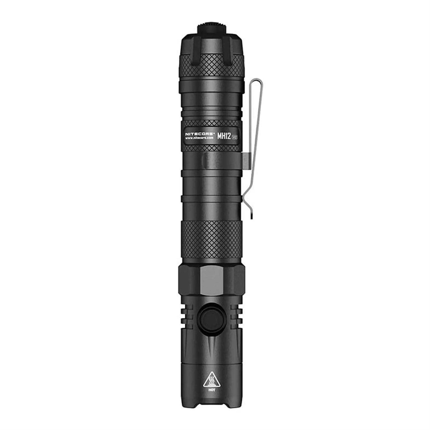 Nitecore MH12 Pro 3300 Lumen USB-C Rechargeable Flashlight - Zenithce