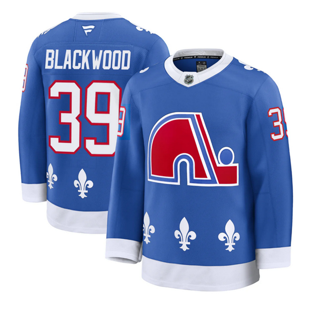 Colorado Avalanche #39 Mackenzie Blackwood Blue 2025 Alternate Stitched Jersey - Zenithce