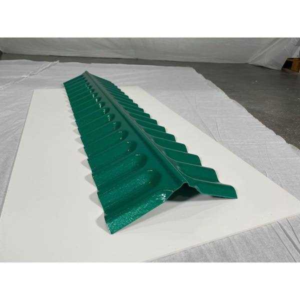 Suntop 4 ft Polycarbonate Ridge Cap Flashing - Zenithce