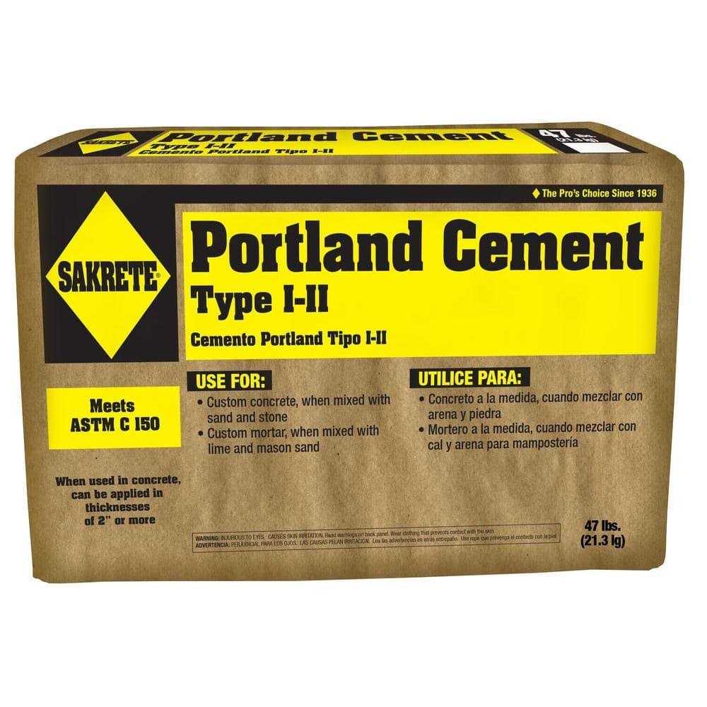 Sakrete Portland 47-lb I/Ii Cement 352401999 - Zenithce