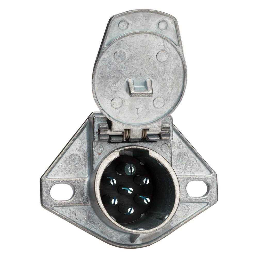 Phillips Ind. 15-730 7 Pin Plug with Cable Guard Zinc Die-Cast - Zenithce