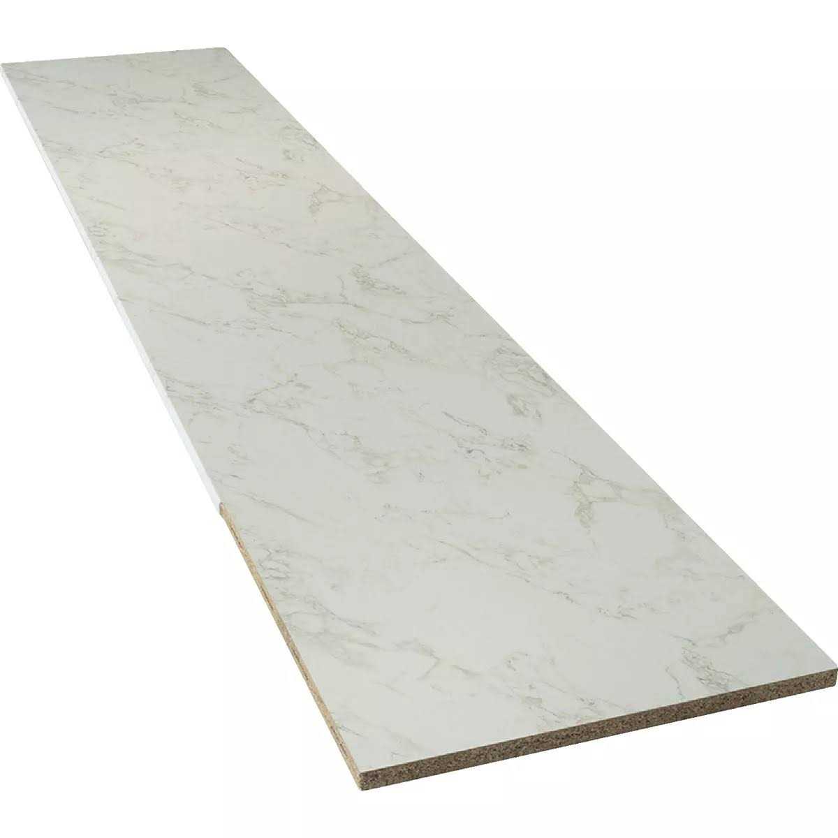VT Dimensions Straight Laminate Countertop with Integrated Backsplash - Zenithce