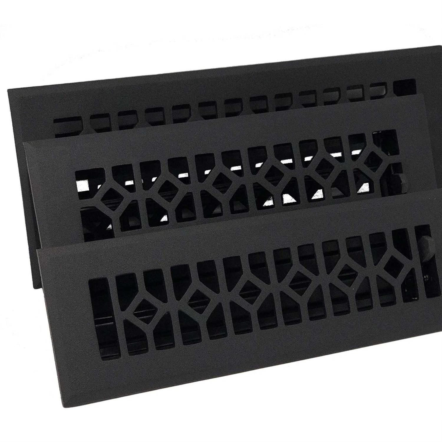 Madelyn Carter Cast Iron Vintage Industrial Vent Cover - Zenithce