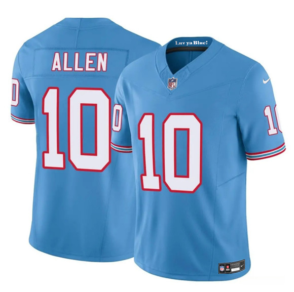 Tennessee Titans #10 Brandon Allen Blue 2025 F.U.S.E. Throwback Vapor Limited Football Stitched Jersey - Zenithce