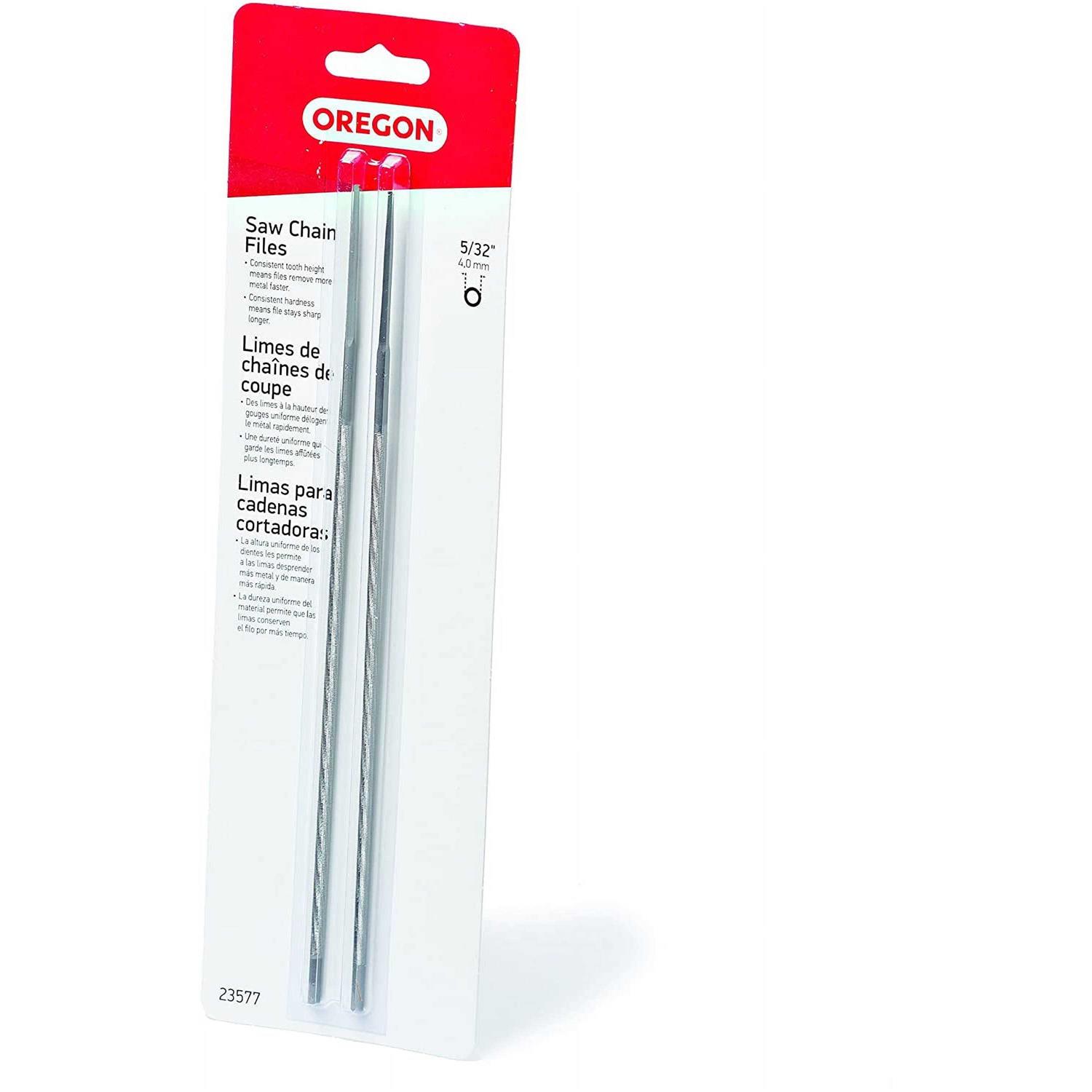 Oregon 12 Pack Chainsaw File Pack 7/32 inch #70502 Works on All Chainsaw Models with 3/8 and .404 Pitch Chains, Other - Zenithce